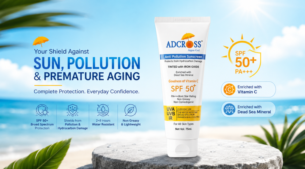 sunscreen spf 50 for all skin types