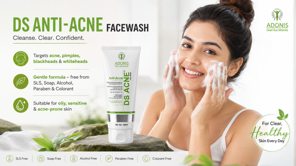 best anti acne face wash for oily skin in india