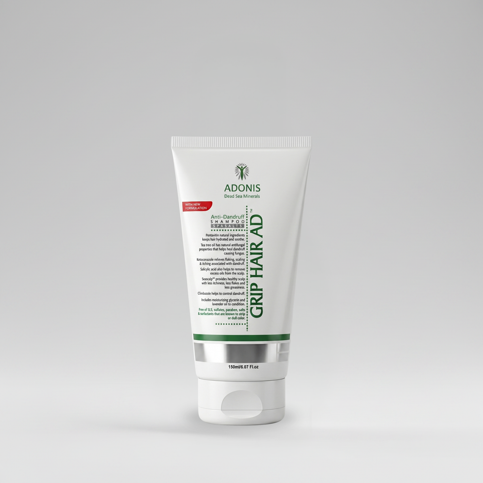 GRIP HAIR AD SHAMPOO | Anti-Dandruff Therapeutic Shampoo | Reduces Itching