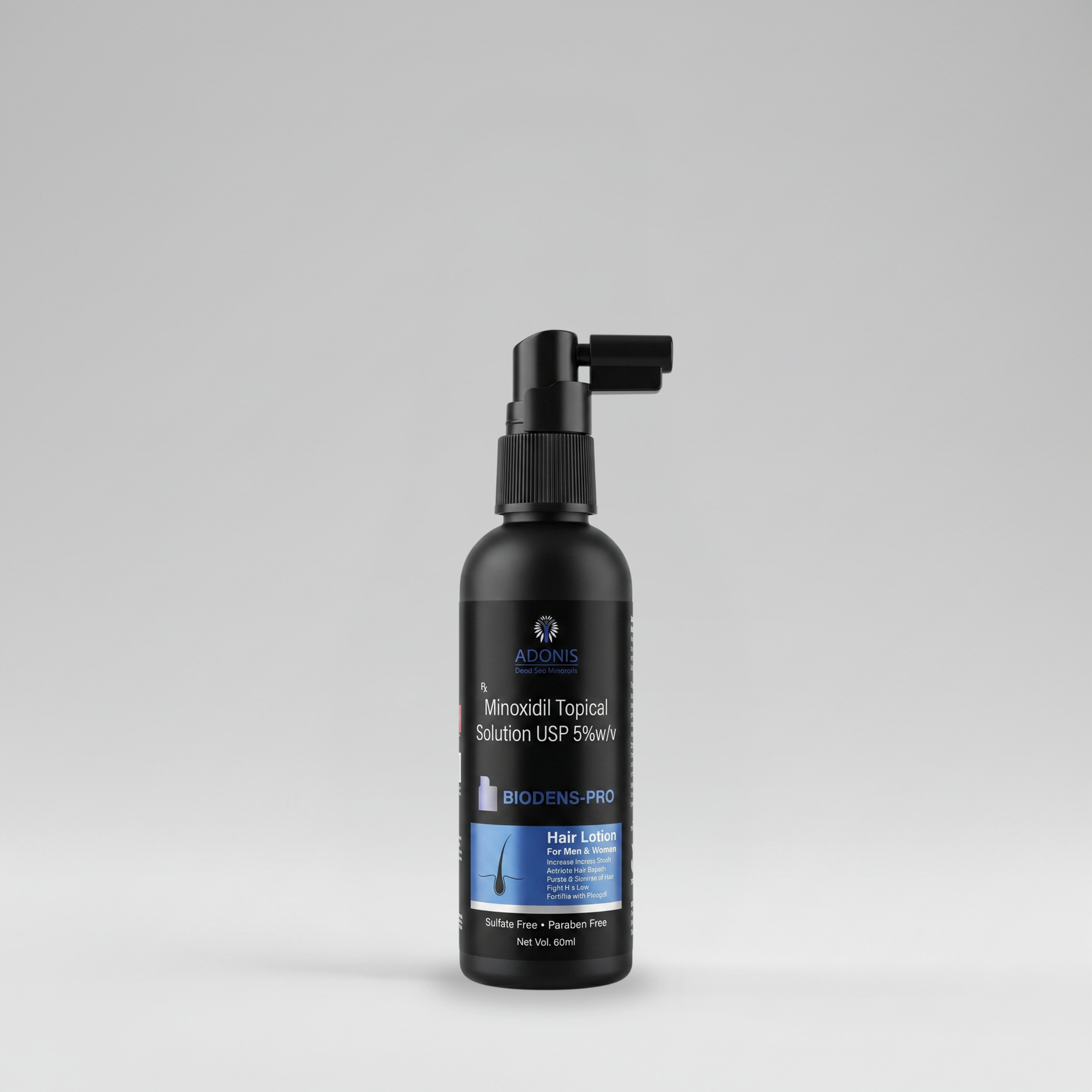BIODENS Pro Lotion | Hair Fall Control & Regrowth Treatment | Minoxidil & Aloe Vera | Thicker