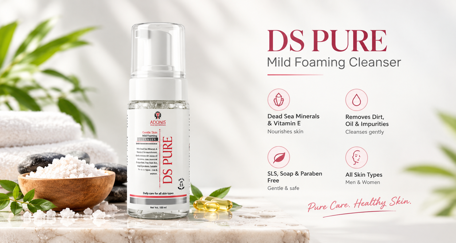 best daily gentle face cleanser for men & women